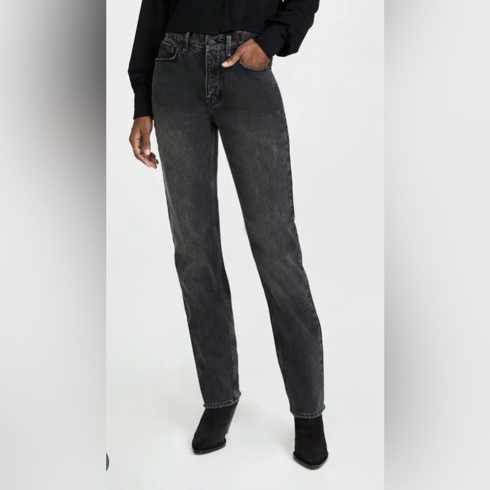 Good American ‘90s Good Icon Jeans (Black)